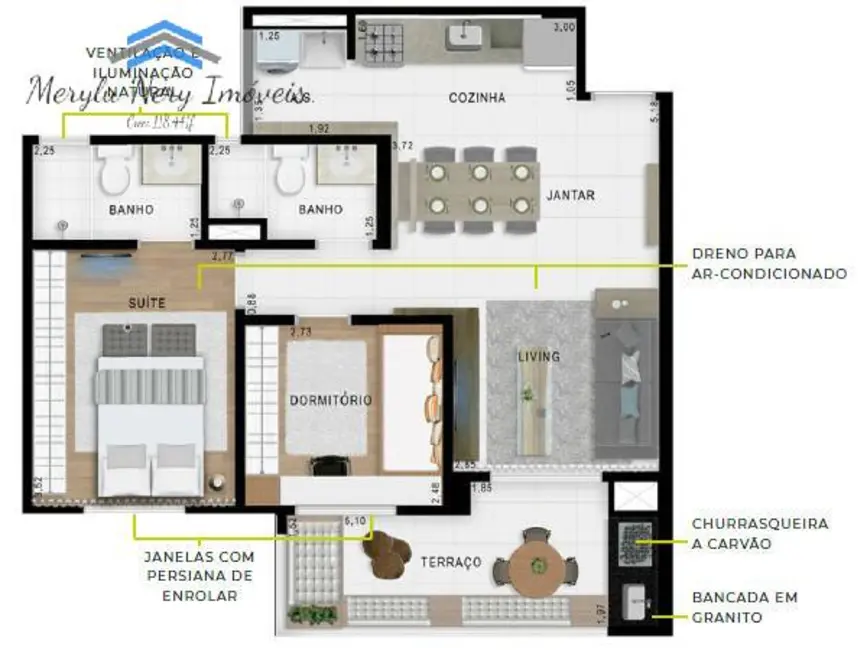 Foto 5 de Apartamento com 2 quartos à venda, 65m2 em Saúde, São Paulo - SP