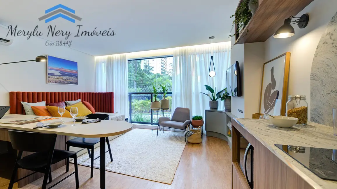 Apartamento com 1 quarto à venda, 30m2 em Campo Belo, São Paulo - SP - imagem 3 Foto 3 de Apartamento com 1 quarto à venda, 30m2 em Campo Belo, São Paulo - SP