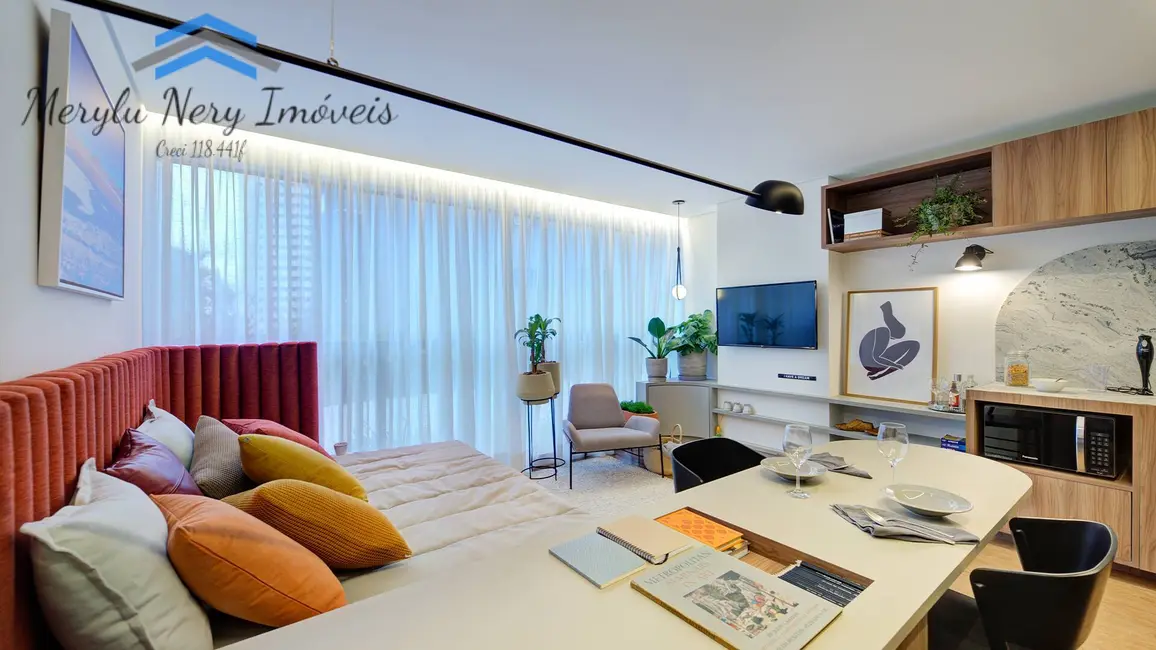 Apartamento com 1 quarto à venda, 30m2 em Campo Belo, São Paulo - SP - imagem 2 Foto 2 de Apartamento com 1 quarto à venda, 30m2 em Campo Belo, São Paulo - SP