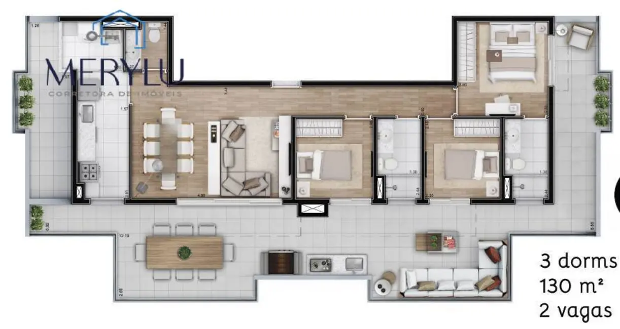 Foto 2 de Apartamento com 2 quartos à venda, 130m2 em Vila Guarani (Z Sul), São Paulo - SP