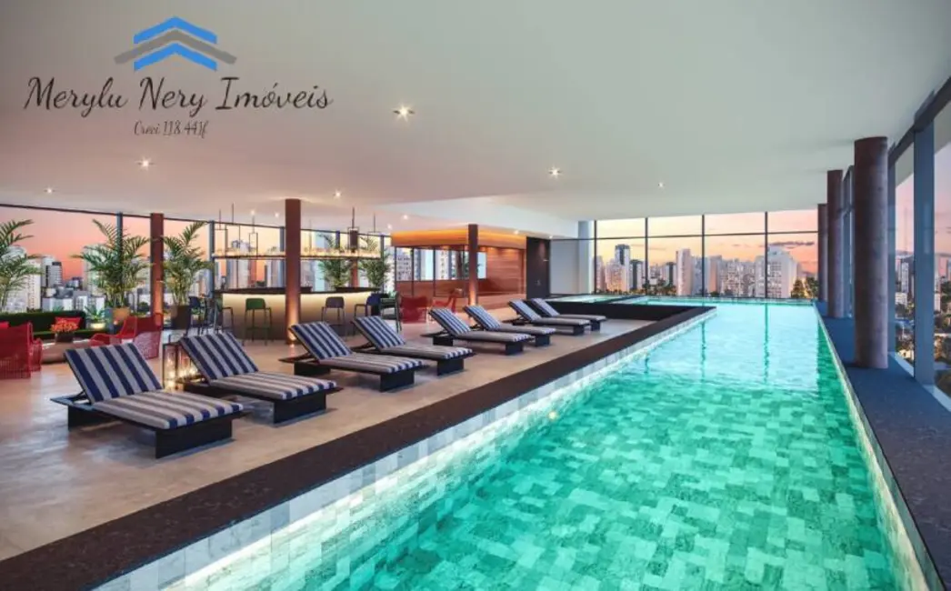 Apartamento com 1 quarto à venda, 61m2 em Moema, São Paulo - SP - imagem 8 Foto 8 de Apartamento com 1 quarto à venda, 61m2 em Moema, São Paulo - SP