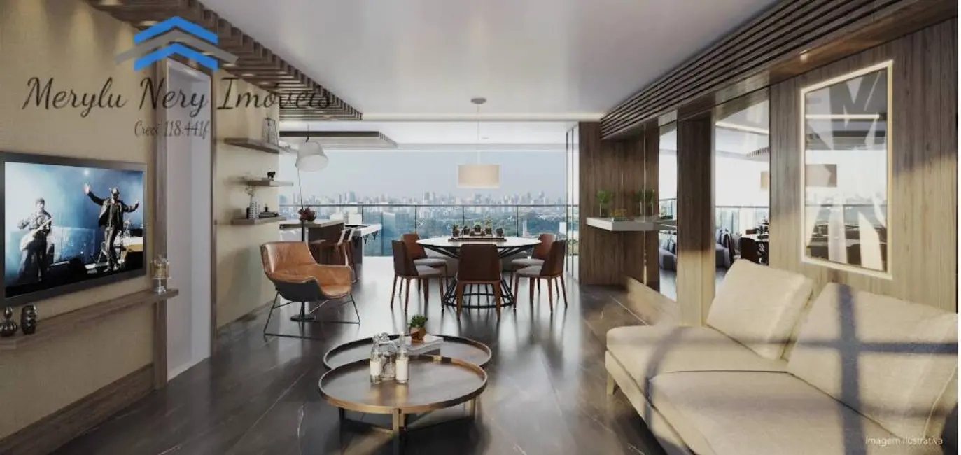 Foto 2 de Apartamento com 3 quartos à venda, 163m2 em Moema, São Paulo - SP