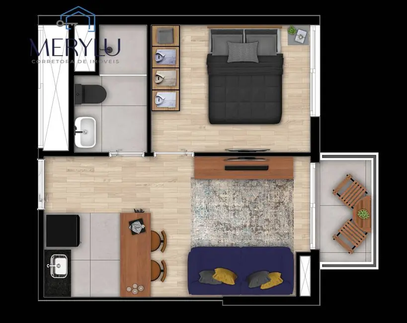 Foto 2 de Apartamento com 1 quarto à venda, 31m2 em Vila Mariana, São Paulo - SP