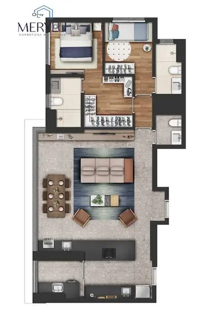 Apartamento com 3 quartos à venda, 97m2 em Vila Mariana, São Paulo - SP - imagem 3 Foto 3 de Apartamento com 3 quartos à venda, 97m2 em Vila Mariana, São Paulo - SP