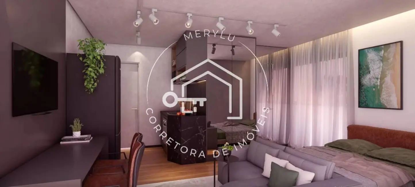 Apartamento com 1 quarto à venda, 26m2 em Moema, São Paulo - SP - imagem 1 Foto 1 de Apartamento com 1 quarto à venda, 26m2 em Moema, São Paulo - SP