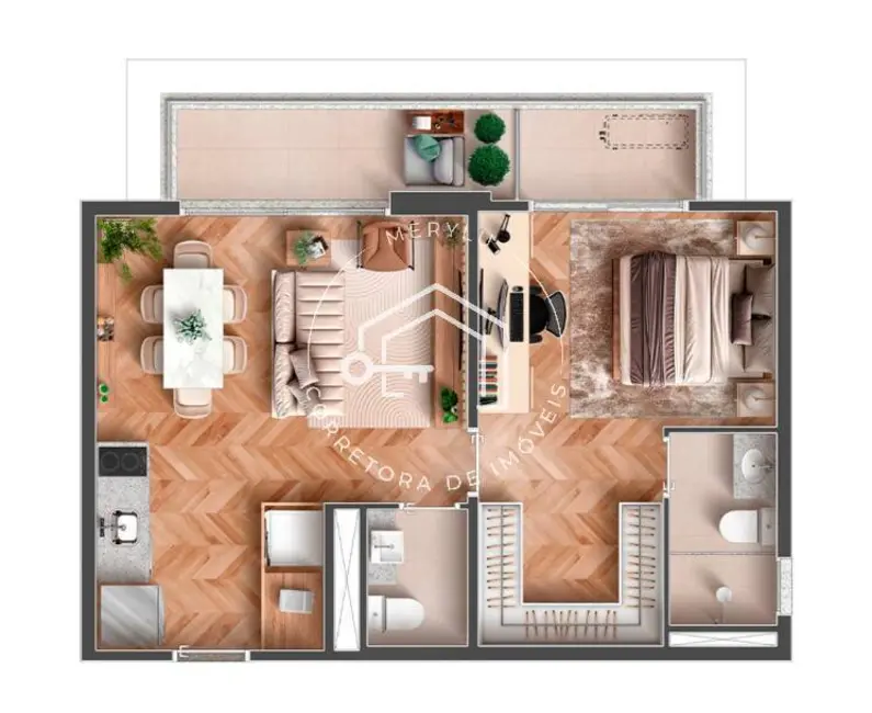 Apartamento com 1 quarto à venda, 52m2 em Vila Clementino, São Paulo - SP - imagem 2 Foto 2 de Apartamento com 1 quarto à venda, 52m2 em Vila Clementino, São Paulo - SP