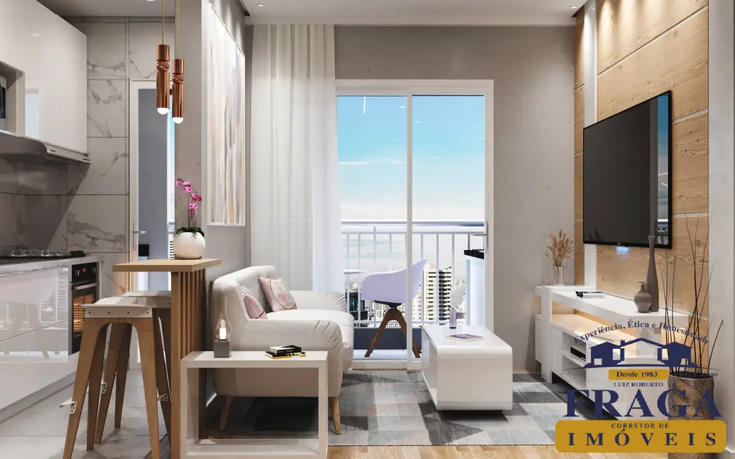Foto 2 de Apartamento com 2 quartos à venda, 53m2 em Vila Carvalho, Sorocaba - SP