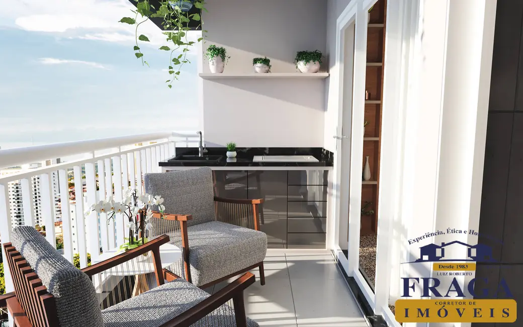 Foto 3 de Apartamento com 3 quartos à venda, 69m2 em Vila Carvalho, Sorocaba - SP