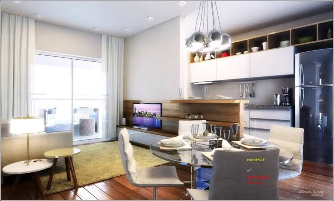 Foto 2 de Apartamento com 2 quartos à venda, 72m2 em Campestre, Santo Andre - SP