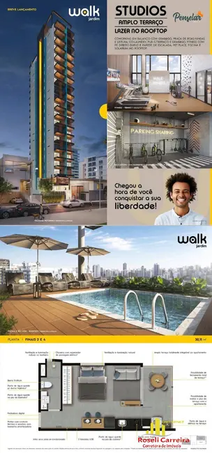 Apartamento à venda, 30m2 em Jardim, Santo Andre - SP - imagem 8 Foto 8 de Apartamento à venda, 30m2 em Jardim, Santo Andre - SP