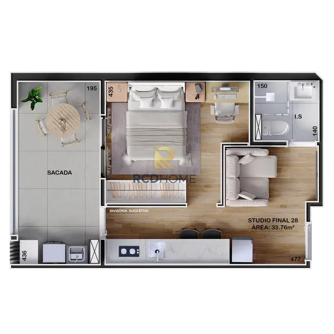 Loja com 1 quarto à venda, 28m2 em Curitiba - PR - imagem 6 Foto 6 de Loja com 1 quarto à venda, 28m2 em Curitiba - PR