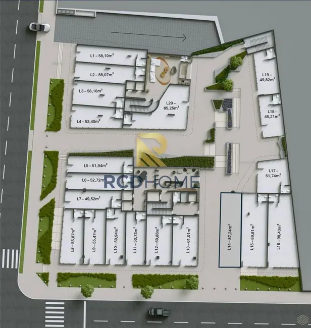 Foto 5 de Sala Comercial para alugar, 60m2 em Curitiba - PR