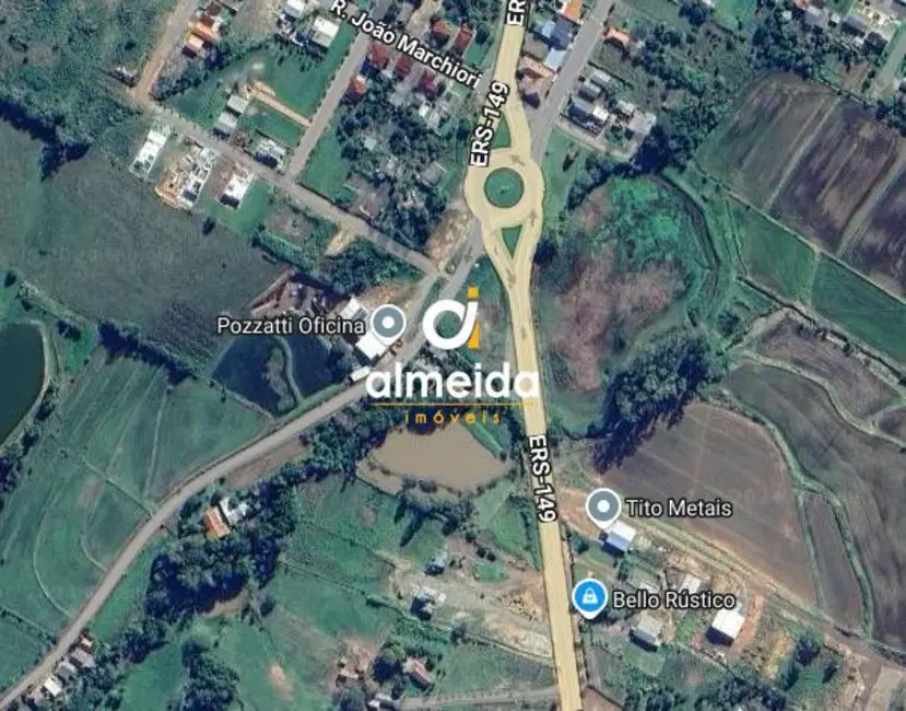 Foto 1 de Terreno / Lote à venda, 495m2 em Sao Joao Do Polesine - RS