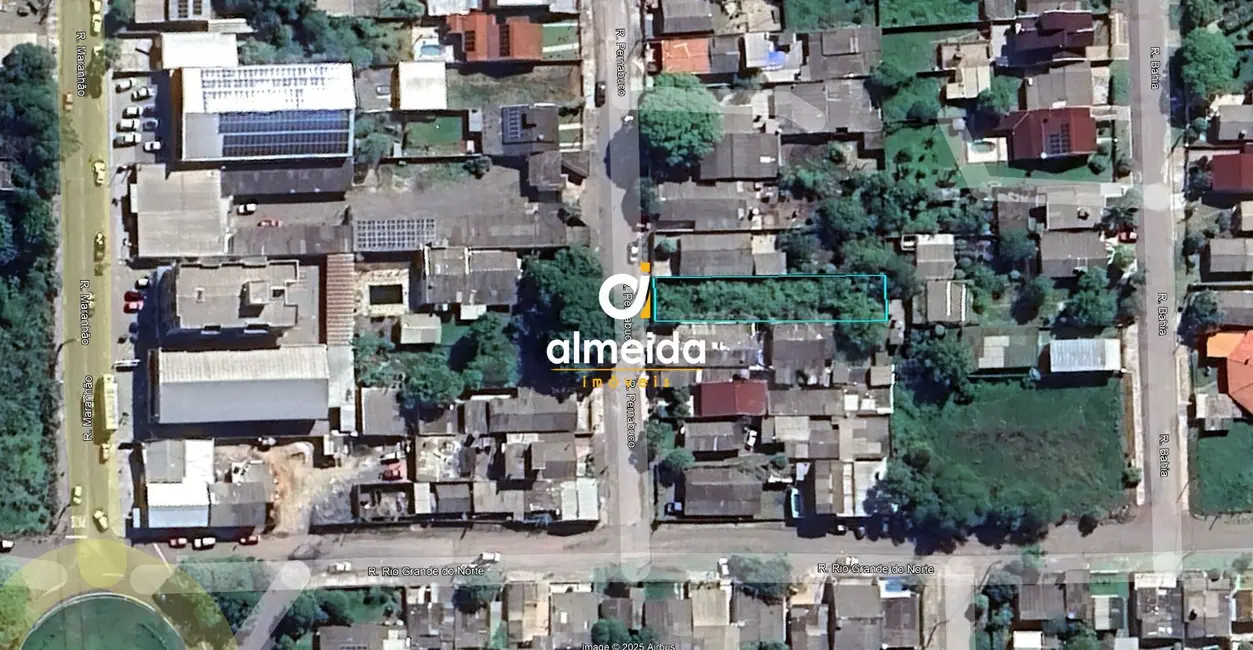 Foto 3 de Terreno / Lote à venda, 500m2 em Pinheiro Machado, Santa Maria - RS