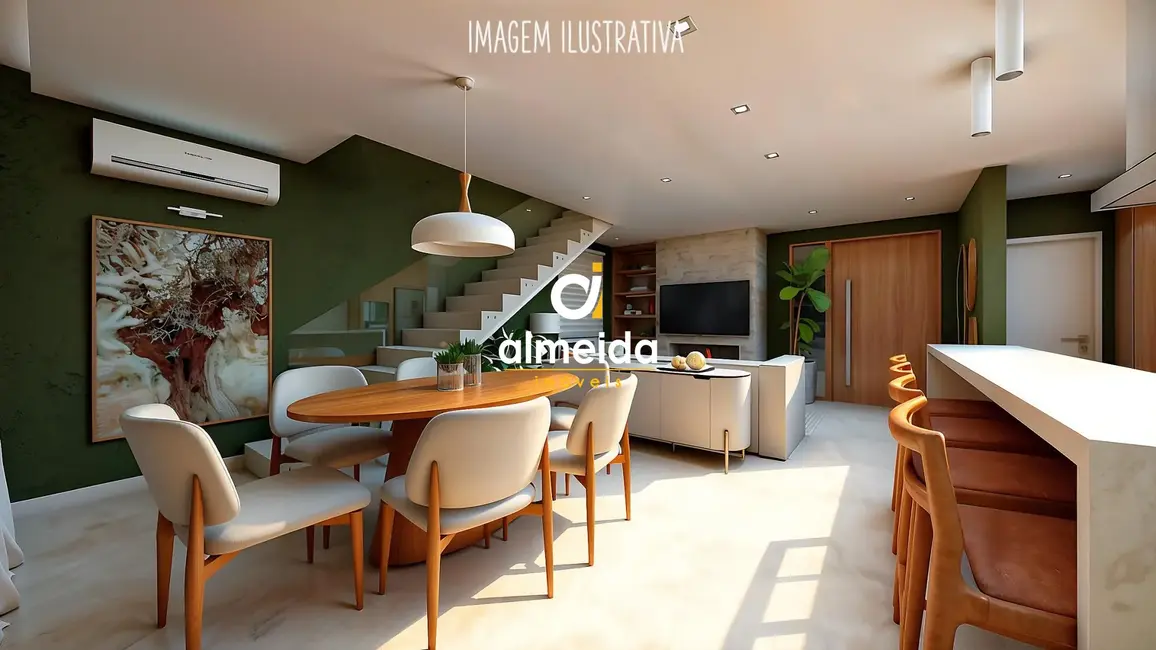 Foto 4 de Casa de Condomínio com 4 quartos à venda, 193m2 em Camobi, Santa Maria - RS