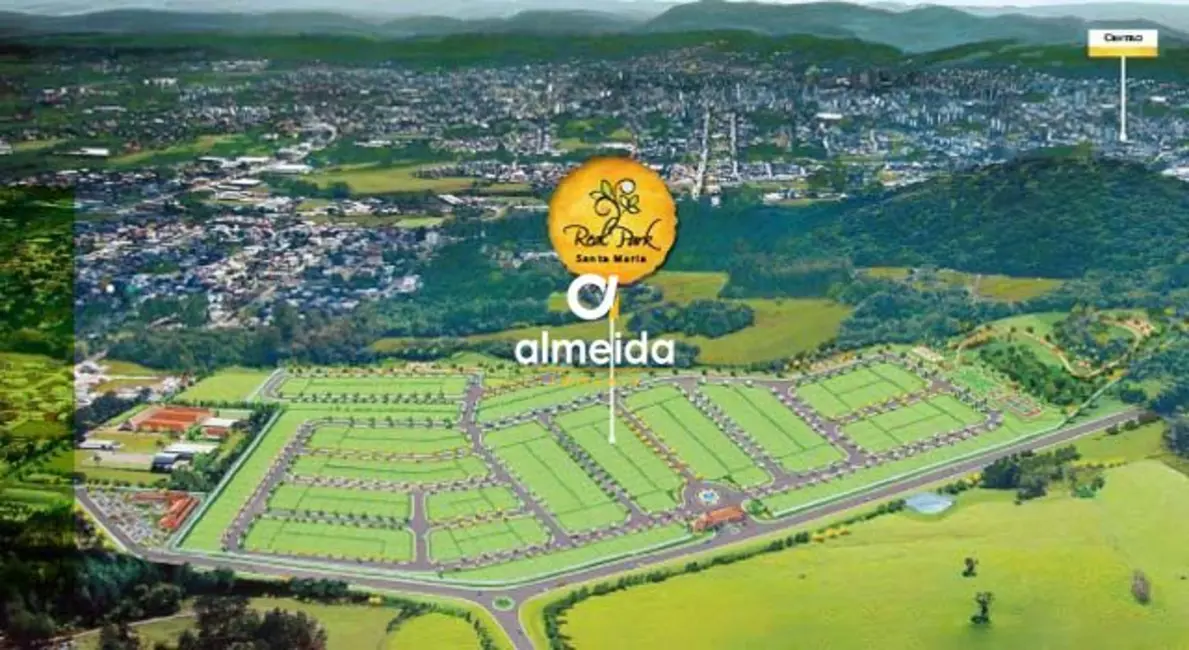 Foto 3 de Terreno / Lote à venda, 300m2 em Tomazetti, Santa Maria - RS