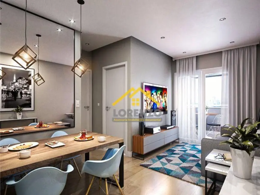 Foto 4 de Apartamento com 2 quartos à venda, 53m2 em Vila Tibiriçá, Santo Andre - SP