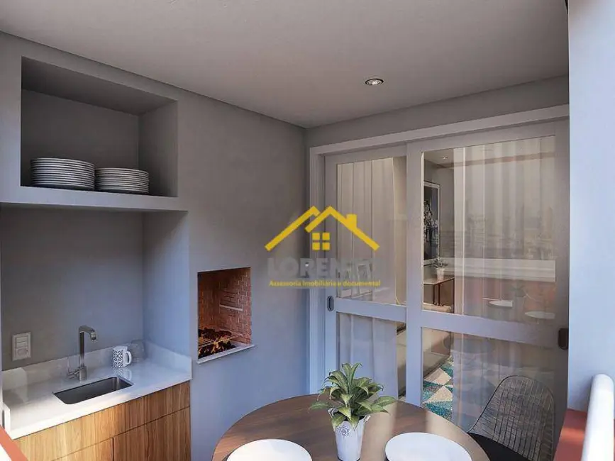 Foto 3 de Apartamento com 2 quartos à venda, 53m2 em Vila Tibiriçá, Santo Andre - SP