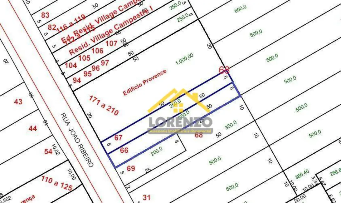 Terreno / Lote à venda, 250m2 em Campestre, Santo Andre - SP - imagem 2 Foto 2 de Terreno / Lote à venda, 250m2 em Campestre, Santo Andre - SP