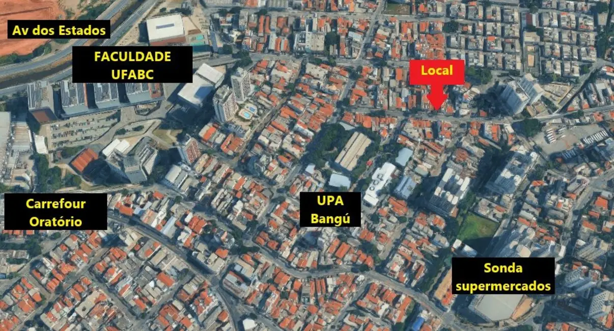 Foto 2 de Terreno / Lote à venda, 400m2 em Vila São Pedro, Santo Andre - SP