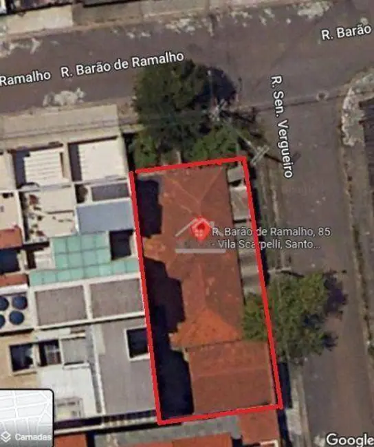 Foto 1 de Terreno / Lote à venda, 250m2 em Vila Scarpelli, Santo Andre - SP