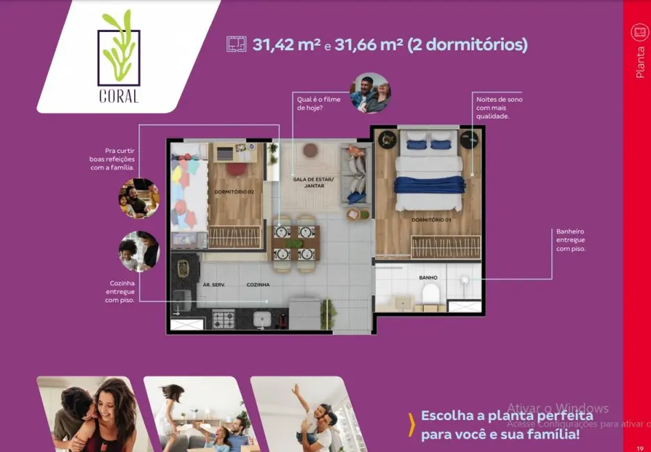 Apartamento com 2 quartos à venda, 31m2 em Jardim Gilda Maria, São Paulo - SP - imagem 2 Foto 2 de Apartamento com 2 quartos à venda, 31m2 em Jardim Gilda Maria, São Paulo - SP