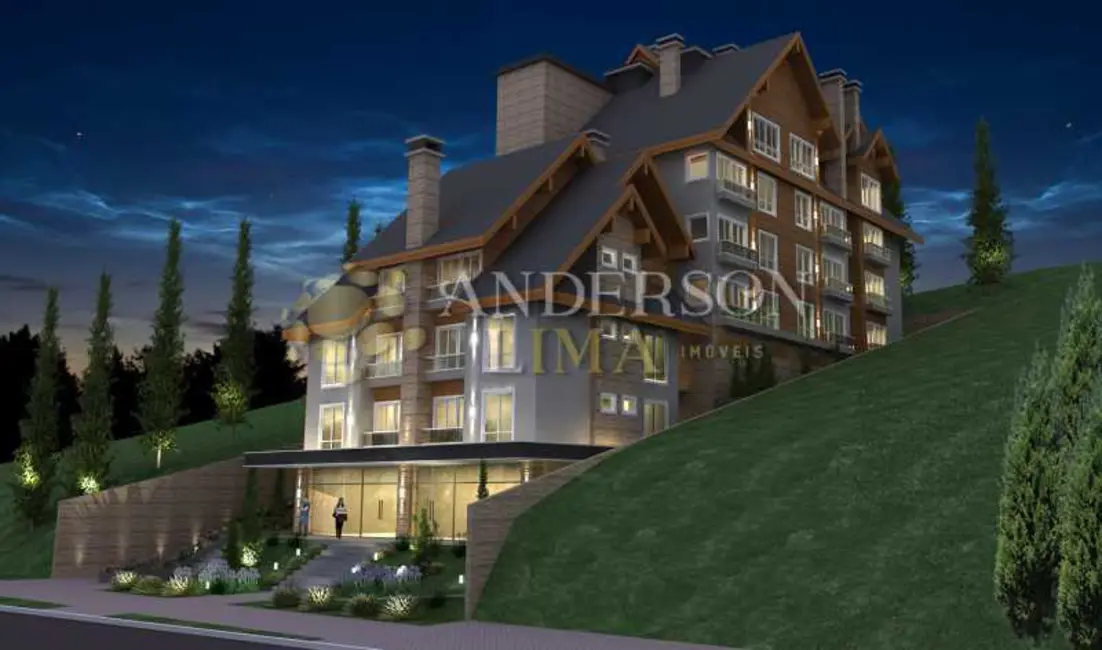 Apartamento com 2 quartos à venda, 77m2 em Gramado - RS - imagem 2 Foto 2 de Apartamento com 2 quartos à venda, 77m2 em Gramado - RS