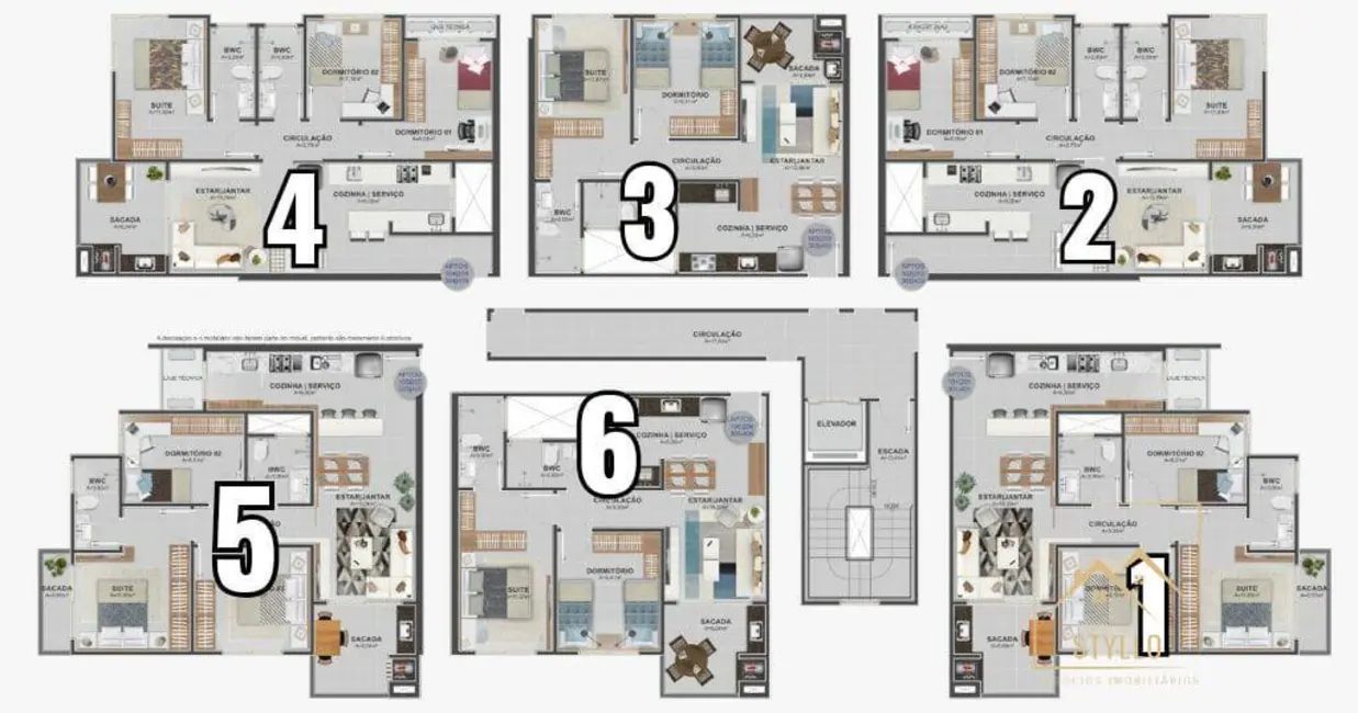 Foto 7 de Apartamento com 3 quartos à venda, 79m2 em Governador Celso Ramos - SC