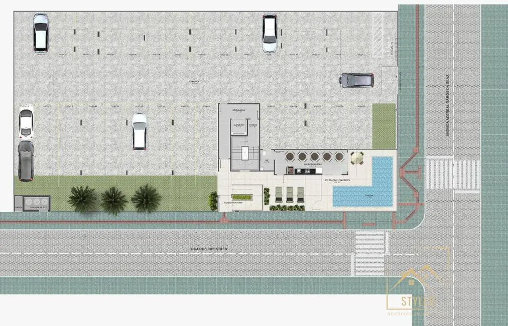 Foto 6 de Apartamento com 3 quartos à venda, 79m2 em Governador Celso Ramos - SC