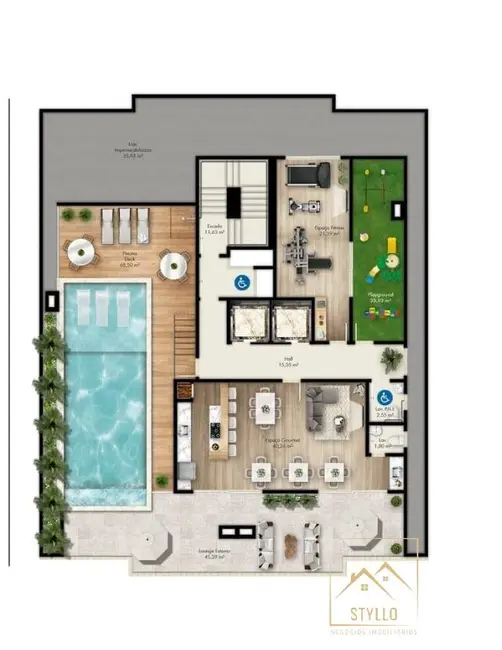 Foto 5 de Apartamento com 2 quartos à venda, 73m2 em Pagani, Palhoca - SC