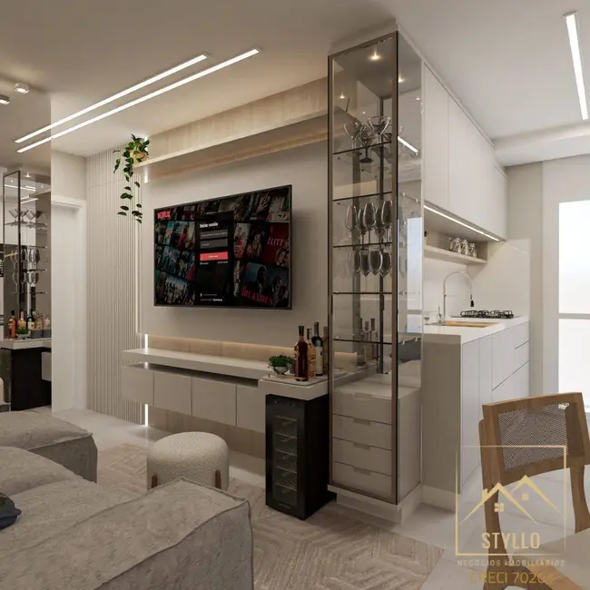 Foto 4 de Apartamento com 2 quartos à venda, 51m2 em Palhoca - SC