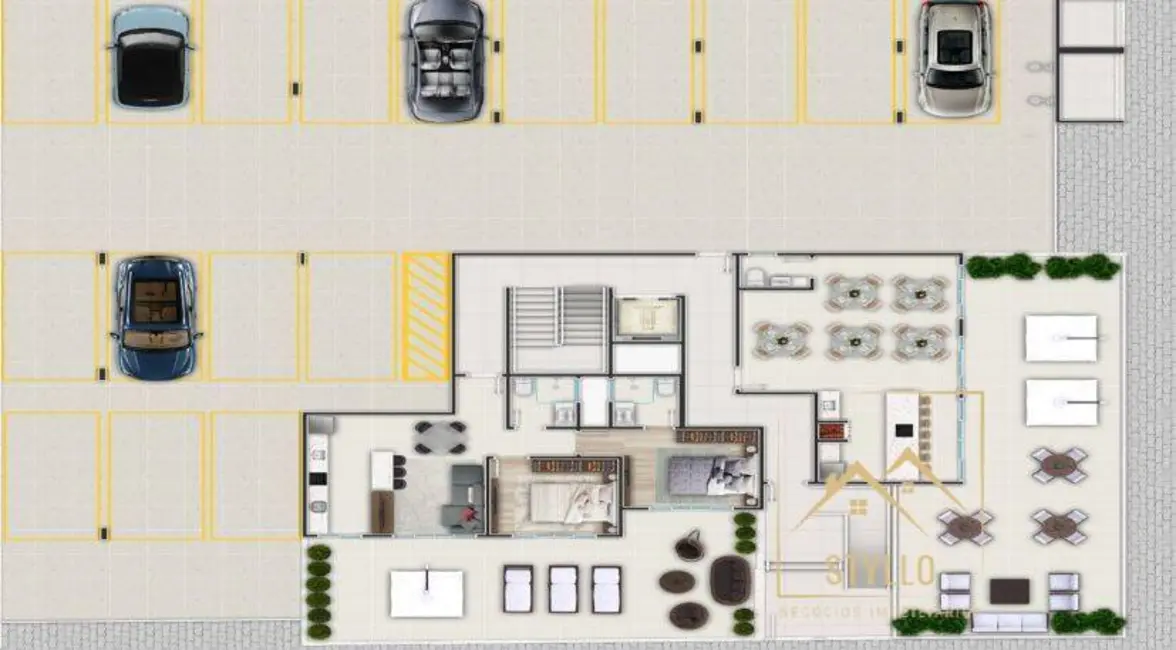 Foto 5 de Apartamento com 2 quartos à venda, 70m2 em Palhoca - SC