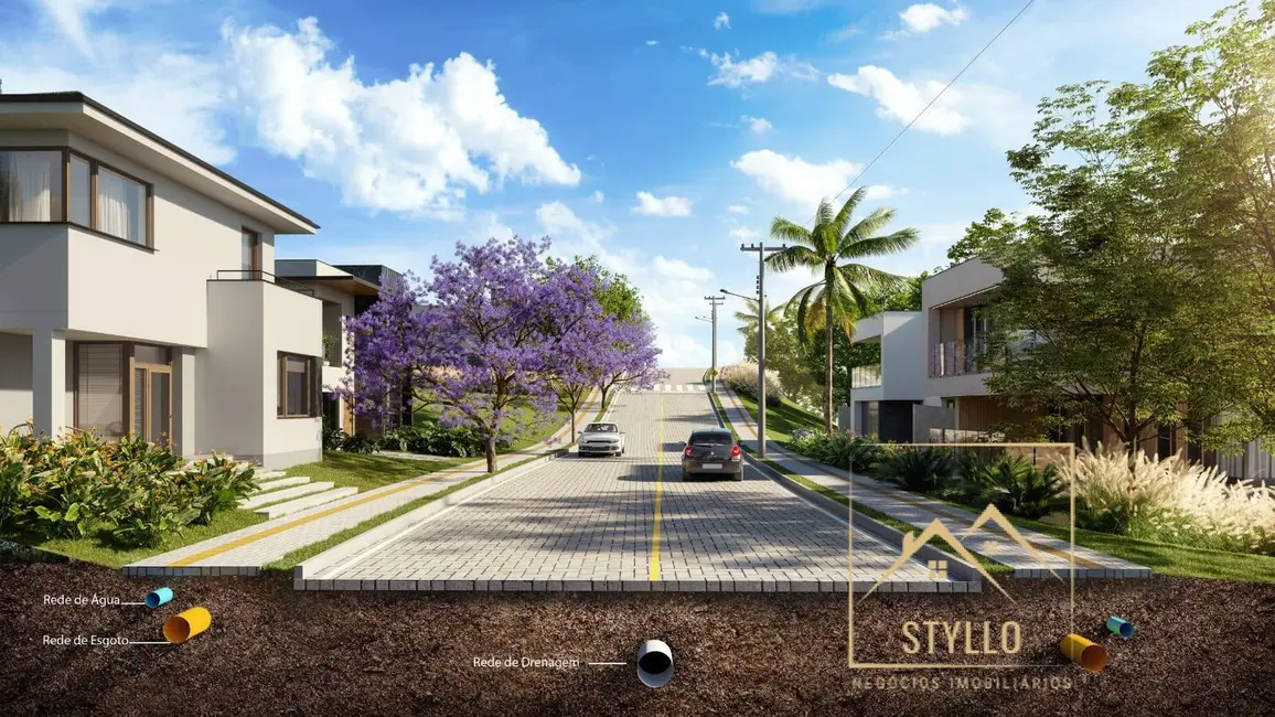 Foto 5 de Lote de Condomínio à venda, 624m2 em Steffen, Brusque - SC