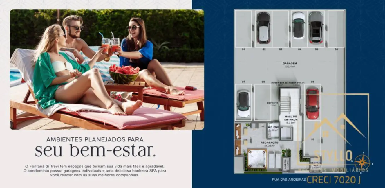 Foto 7 de Apartamento com 3 quartos à venda, 74m2 em Governador Celso Ramos - SC