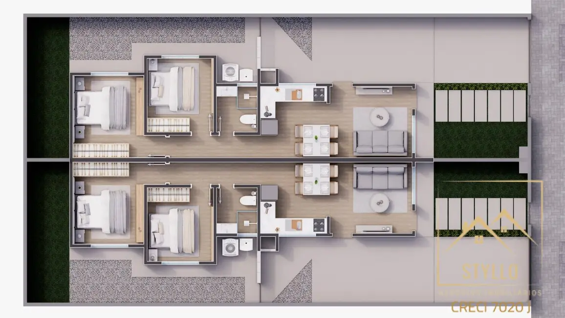 Foto 6 de Casa com 2 quartos à venda, 50m2 em Forquilhas, Sao Jose - SC