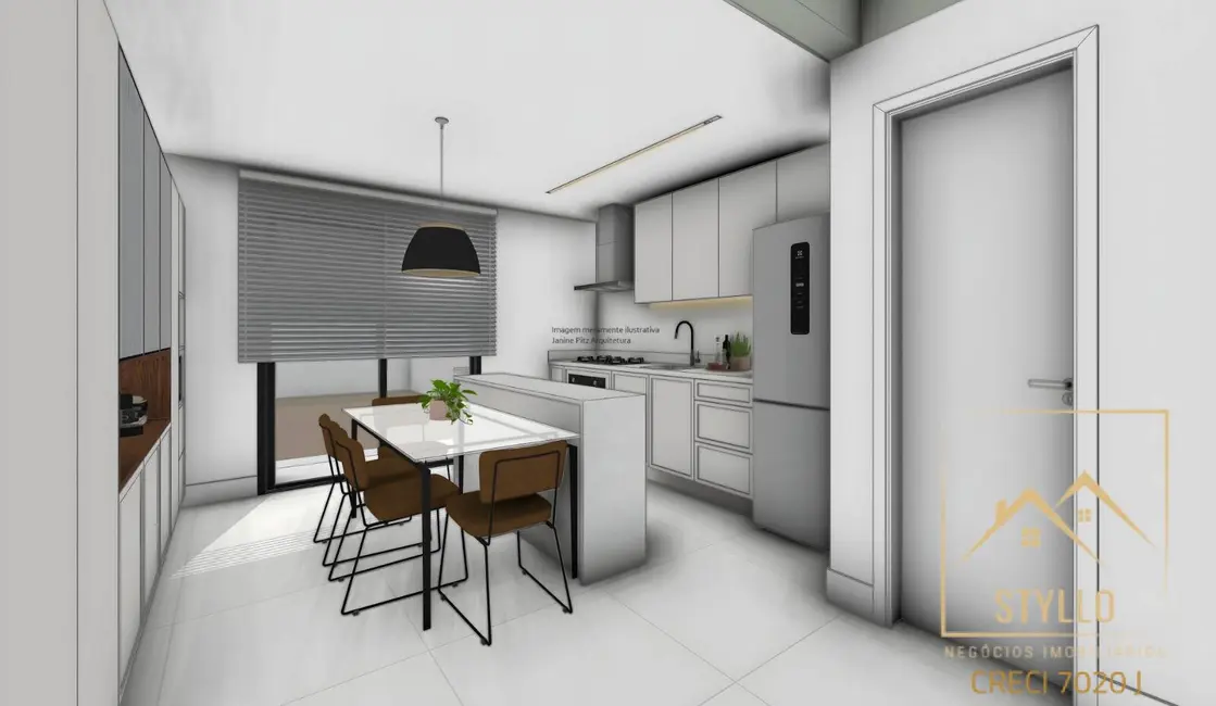 Foto 7 de Sobrado com 2 quartos à venda, 73m2 em Forquilhas, Sao Jose - SC