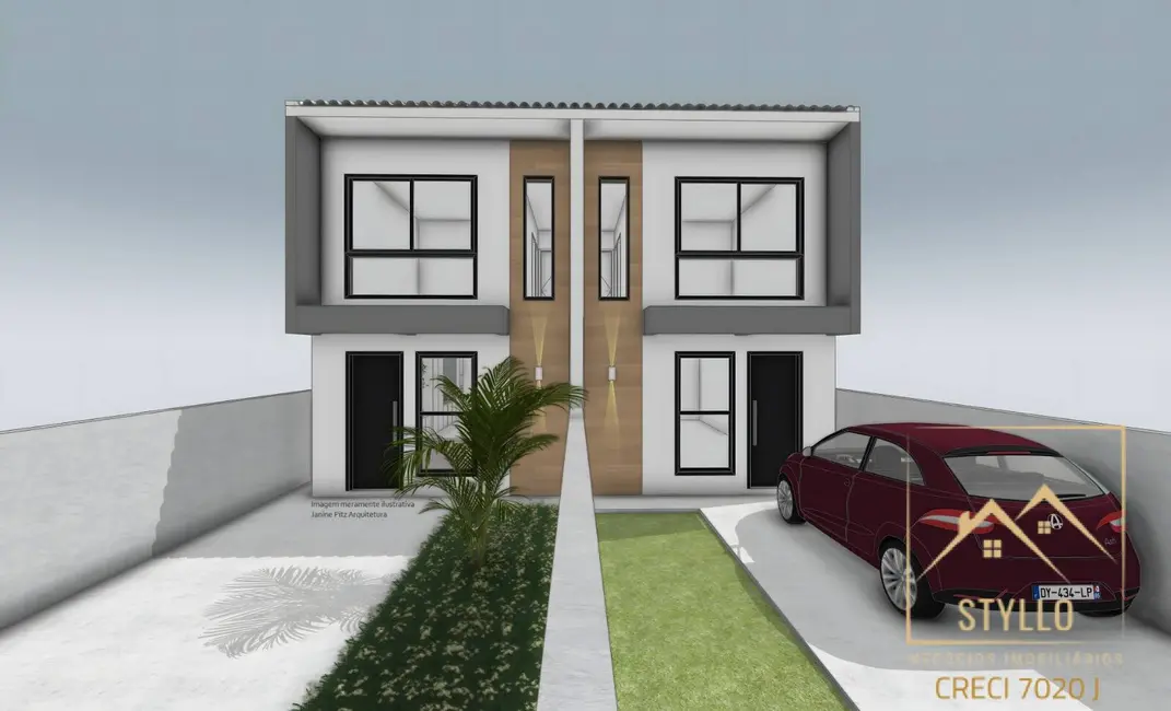 Foto 4 de Sobrado com 2 quartos à venda, 73m2 em Forquilhas, Sao Jose - SC