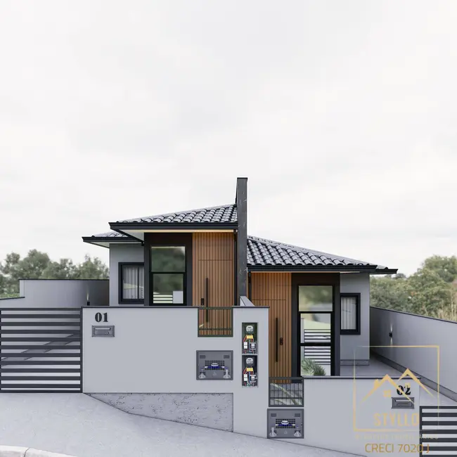 Foto 1 de Casa com 2 quartos à venda, 50m2 em Forquilhas, Sao Jose - SC