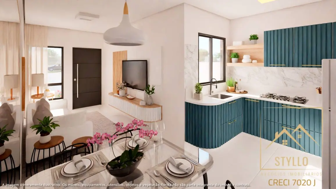 Foto 2 de Casa com 2 quartos à venda, 84m2 em Forquilhas, Sao Jose - SC