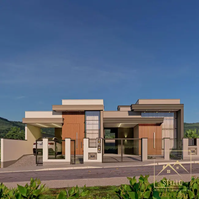 Casa com 3 quartos à venda, 90m2 em Real Parque, Sao Jose - SC - imagem 2 Foto 2 de Casa com 3 quartos à venda, 90m2 em Real Parque, Sao Jose - SC