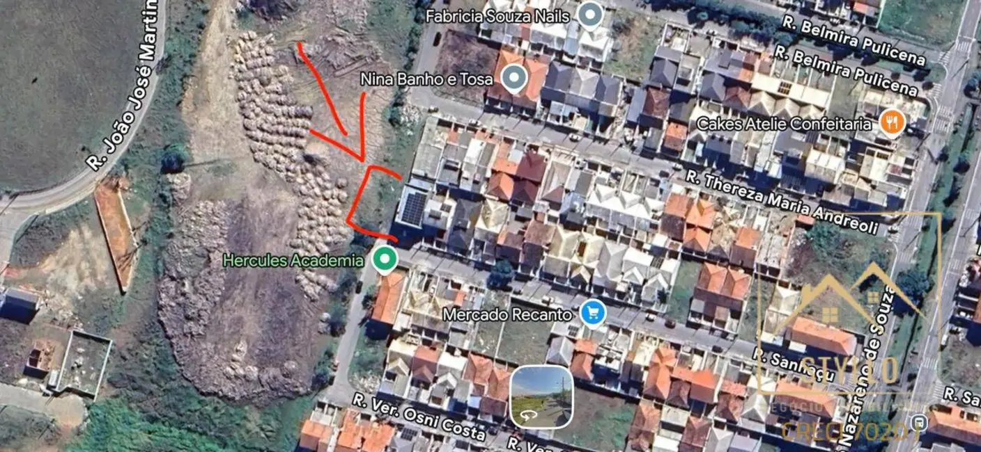 Foto 6 de Terreno / Lote à venda, 313m2 em Forquilhas, Sao Jose - SC