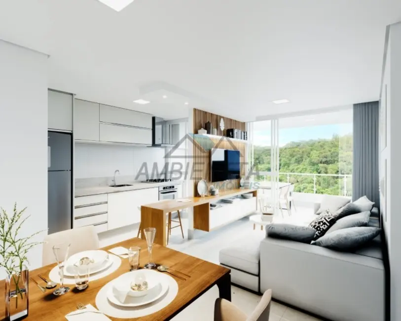 Foto 3 de Apartamento com 2 quartos à venda, 66m2 em Vila Atlântica, Caraguatatuba - SP