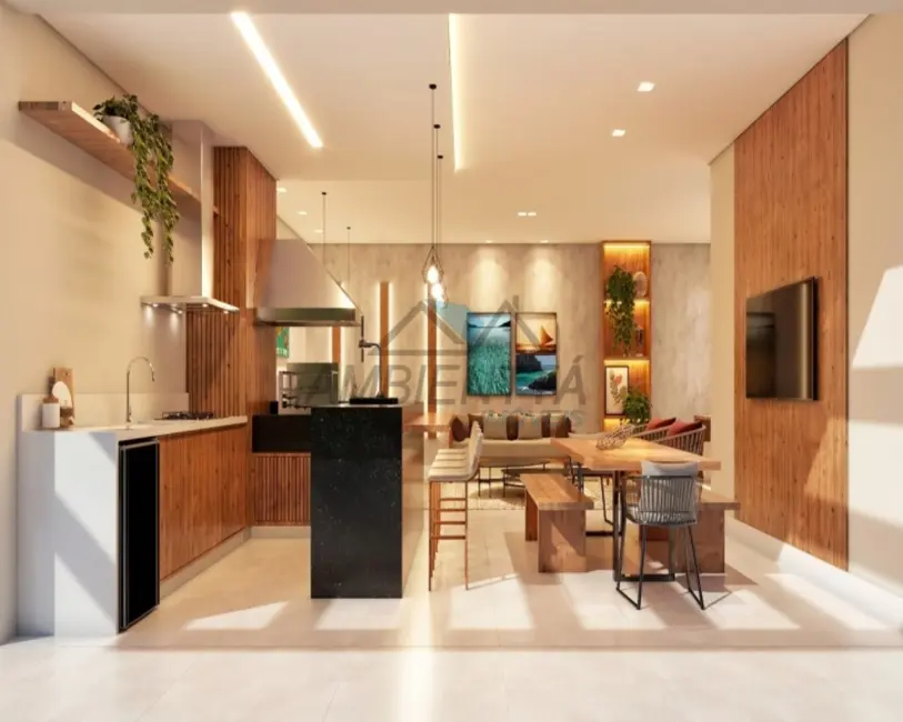 Foto 4 de Apartamento com 3 quartos à venda, 88m2 em Caraguatatuba - SP