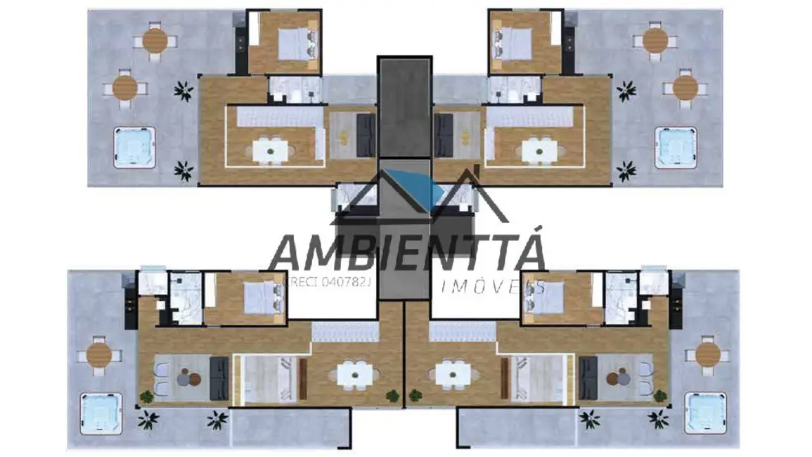 Foto 5 de Apartamento com 3 quartos à venda, 118m2 em Jardim Porto Novo, Caraguatatuba - SP