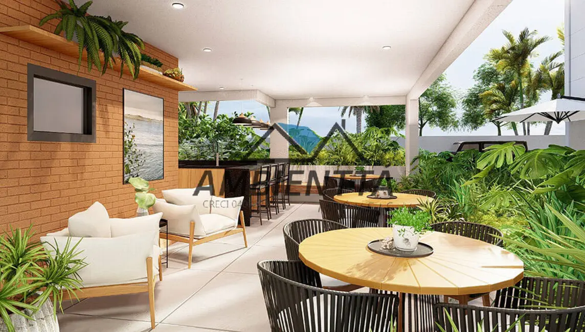 Foto 4 de Apartamento com 2 quartos à venda, 56m2 em Martim de Sá, Caraguatatuba - SP