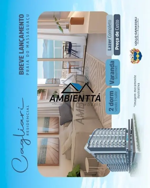 Foto 9 de Apartamento com 2 quartos à venda, 71m2 em Massaguaçu, Caraguatatuba - SP
