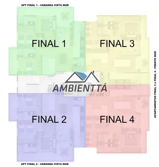 Foto 4 de Apartamento com 3 quartos à venda, 122m2 em Massaguaçu, Caraguatatuba - SP