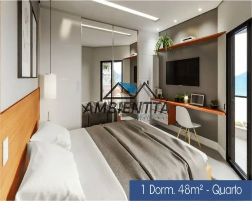 Foto 4 de Apartamento com 1 quarto à venda, 48m2 em Praia das Palmeiras, Caraguatatuba - SP