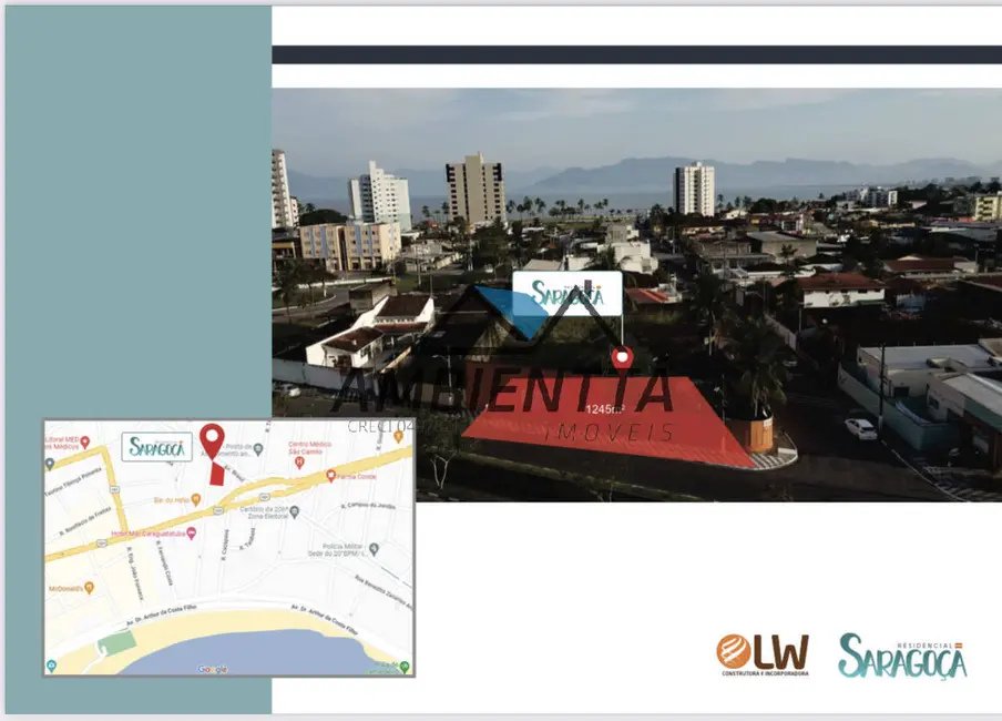 Foto 6 de Apartamento com 3 quartos à venda, 94m2 em Sumaré, Caraguatatuba - SP