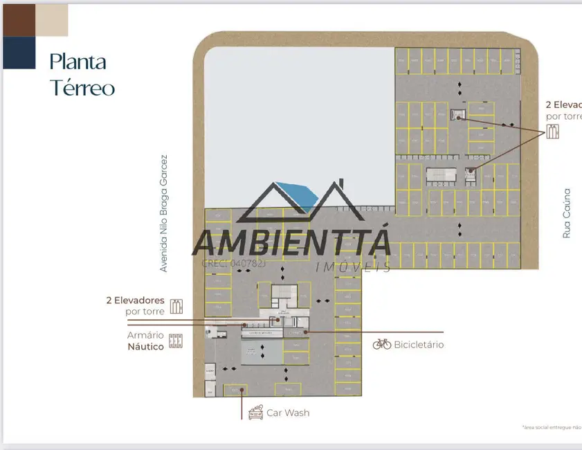 Foto 4 de Apartamento com 1 quarto à venda, 44m2 em Martim de Sá, Caraguatatuba - SP